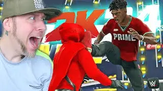 IShowSpeed takes on the NEW Squid games SEASON 2 Challenge in WWE 2K24