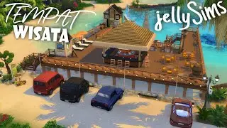Tempat Wisata || The Sims 4: Speed Build || No CC || TOUR