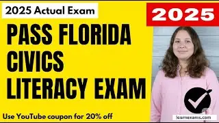 PASS FLORIDA CIVICS LITERACY EXAM WITH THESE QUESTIONS 2024/2025 RATED A