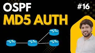 OSPF Authentication Explained | Plain Text & MD5 Configuration on Routers
