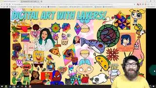 Intro to Digital Drawing and Layers w/ Sketch.io + Photopea!
