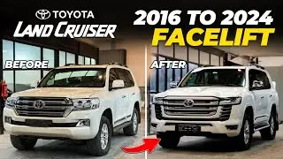We converted this old Land cruiser LC200 into the new LC300 and made it brand new again