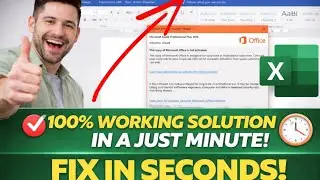 Product Activation Failed in Microsoft Word | MS Word Activation Error Solved 2026
