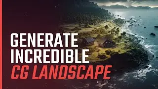 GENERATE Incredible CG LANDSCAPE with ease!