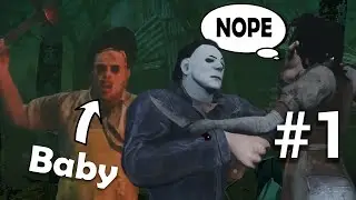 КЕМП - ЭТО НЕ ВЫХОД! СОСУНОК Myers. Нарезка моментов Dead by Daylight #1