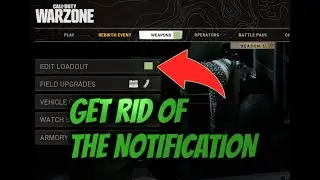 Get rid of Call of Duty notification GREEN SQUARE that wont go away #callofduty #howto