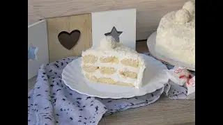 No bake Raffaello cake | Tort Raffaello fara coacere