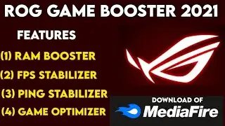 ROG Game Booster App 2021 | Rog Game Booster Download | Game Turbo