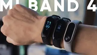 🔥ЛУЧШИЙ ГАДЖЕТ ОТ XIAOMI? СРАВНЕНИЕ MIBAND 4 С AMAZFIT BIP, MIBAND 3, MIBAND 2.