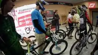 Дмитрий Осокин на Downmall 2014 на стоковом велосипеде Kellys whip 50