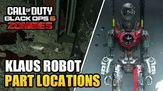 Zombies Reckoning: ALL Klaus Robot Arm & Leg Locations (Easter Egg Step)