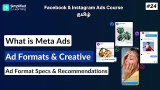Meta Ads Ad Formats & Creative Explained in Tamil   | Facebook & Instagram Ads Tamil | #24