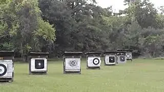 Archery range at Buffalo field archery and Clay Road practice field