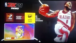 NBA 2k21 Demo(PS4): Como jogar jogos rápidos ilimitados e ter compilações MyPlayer ilimitadas.