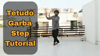 Tetudo Garba Step Tutorial | ટેટુડો ગરબા સ્ટેપ😍 | 3 taali garba step #garba #tutorial