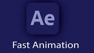 After Effects Text Animation !! Fast