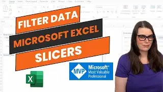 POWERFUL EXCEL HACK for Data Analysis! EFFICIENTLY Filter Data with Slicers in Excel - QUICK COURSE