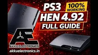 PlayStation 3 HEN 4.92 complete tutorial by AE