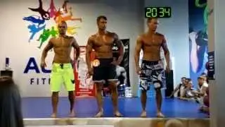 Men's Physique ALEX FITNESS 2014 - 2 тур (ТРЦ Максимир, г. Воронеж)