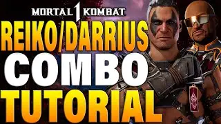 Mortal Kombat 1 Reiko Combos Darrius Kameo - Mortal Kombat 1 Reiko Darrius Combo Tutorial