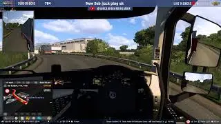ETS 2 | ETS 2 with new Wheel setup, hopefully settings are all set | 28/12/2023