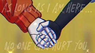 “As long as I am here, no one can hurt you.” meme || Bullied Skele-bros AU || Undertale Gacha Club
