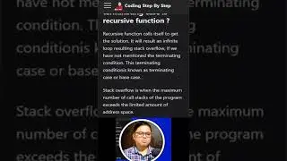 Learn recursion in Javascript with examples youtube shorts