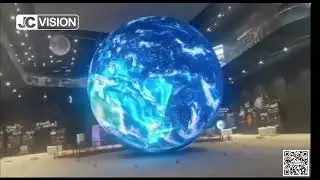 JCVISION LED Display Ball #led #leddisplay #ledlights #ledtv #videotron #jcvision #billboard