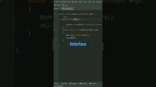 interface in java