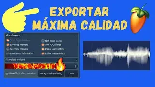 HOW TO EXPORT IN FL STUDIO 20 🔴✅👉 THE BEST QUALITY - MP3 WAV ETC.
