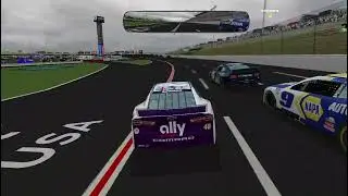 First NR2003 race win using Xbox controller
