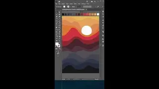 Create vector scenery in illustrator | Adobe Vector Illustration 
