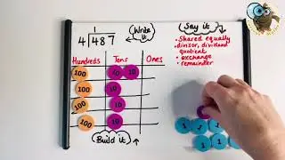 Build it, draw it, write it, say it #4 Short Division
