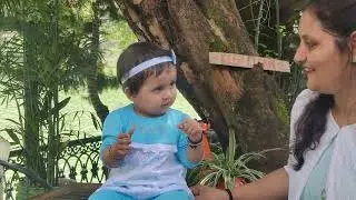 interaction with mumma  #mumma #baby #nainital