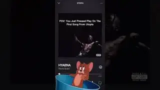 Hyaena Travis Scott utopia music video 