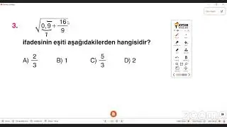 ONDALIK GÖSTERİMLERİN KAREKÖKLERİ