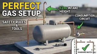 ¿Cómo instalar un tanque de gas estacionario fácil y rápido?