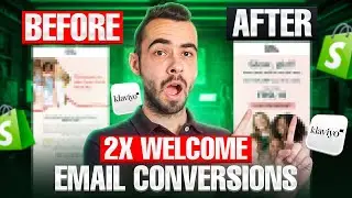 How To 2x Your Welcome Email Conversions | Klaviyo Ecommerce Email Marketing Guide