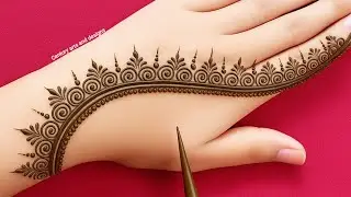 Latest Stylish Back Hand Mehndi Design | Easy Simple Mehndi Design | Mehndi Design | Mehndi |Mehandi