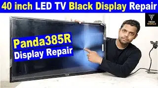40 inch led tv no display | panda 40 inch led tv panel repair #ledtv