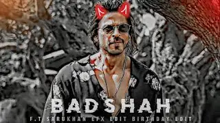 SRK X BADSHAH O BADSHAH EDIT || KING KHAN EDIT ||