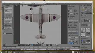 Blender 3d . Создаём самолёт