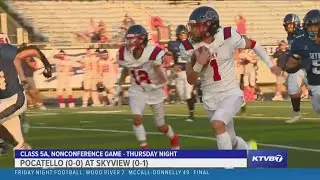 Highlights: Pocatello opens season with 29-23 win over Skyview