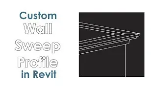 Custom wall sweep profile in Revit