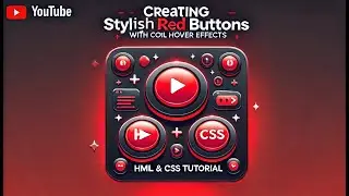 Creating Stylish Red Buttons with Cool Hover Effects in HTML & CSS