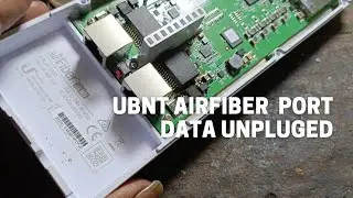 REPAIR  UniFi airFiber 5XHD PORT DATA/LAN UNPLUGED