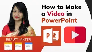 Making a Video from Powerpoint Presentation- How to?