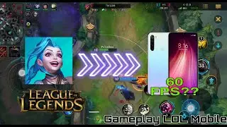 Bermain League Of Legend di Redmi Note 8