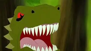 The Secret World of Arrietty: Secrets of the Prehistoric Realms - Sharptooth Battle