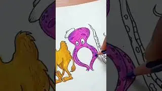 I doodle my channel name 